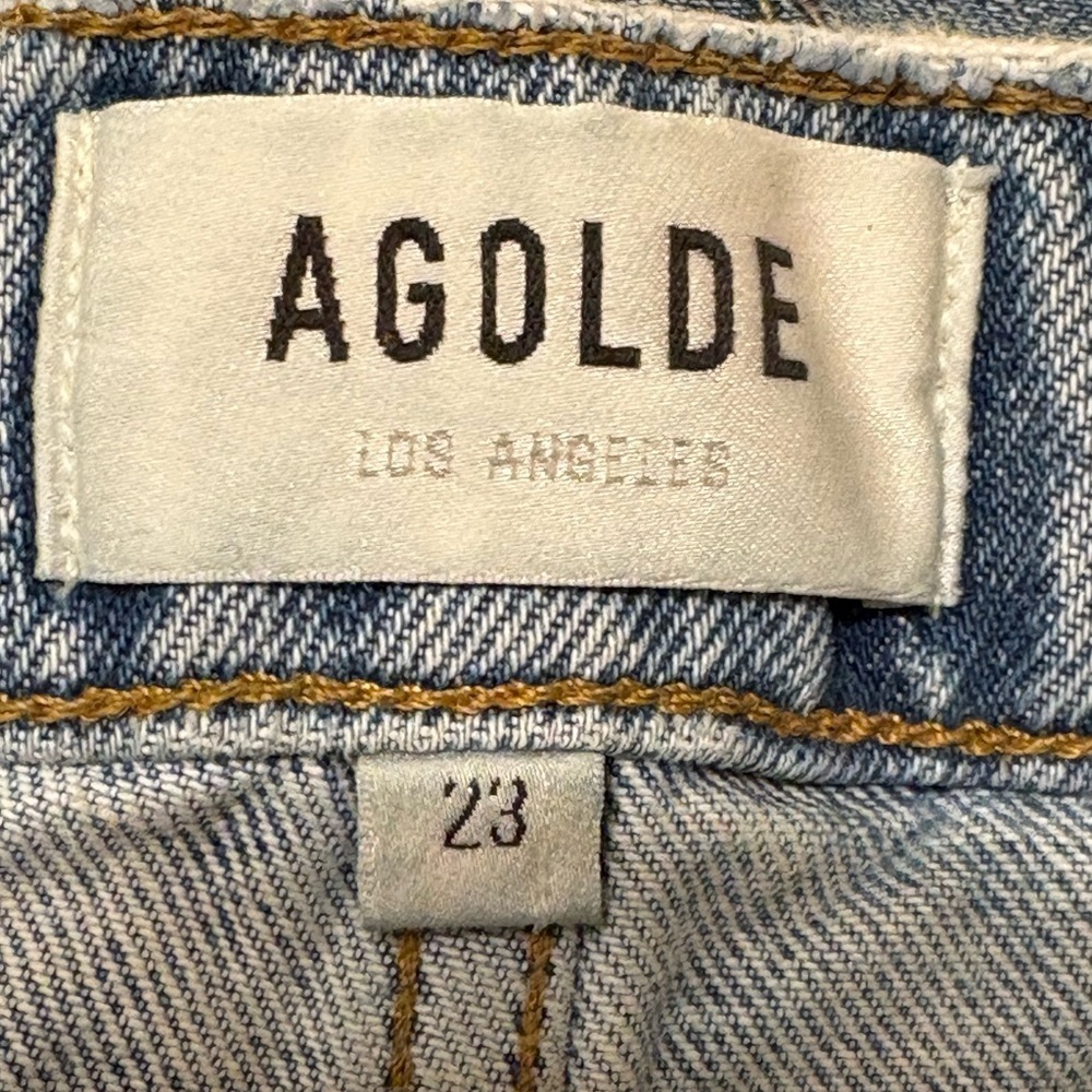 Agolde Reworked Paper Bag High Rise Jeans Size 26 - Picture 11 of 13